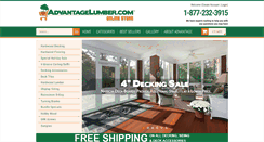 Desktop Screenshot of buyhardwood.advantagelumber.com