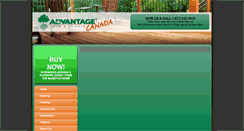 Desktop Screenshot of advantagelumber.ca